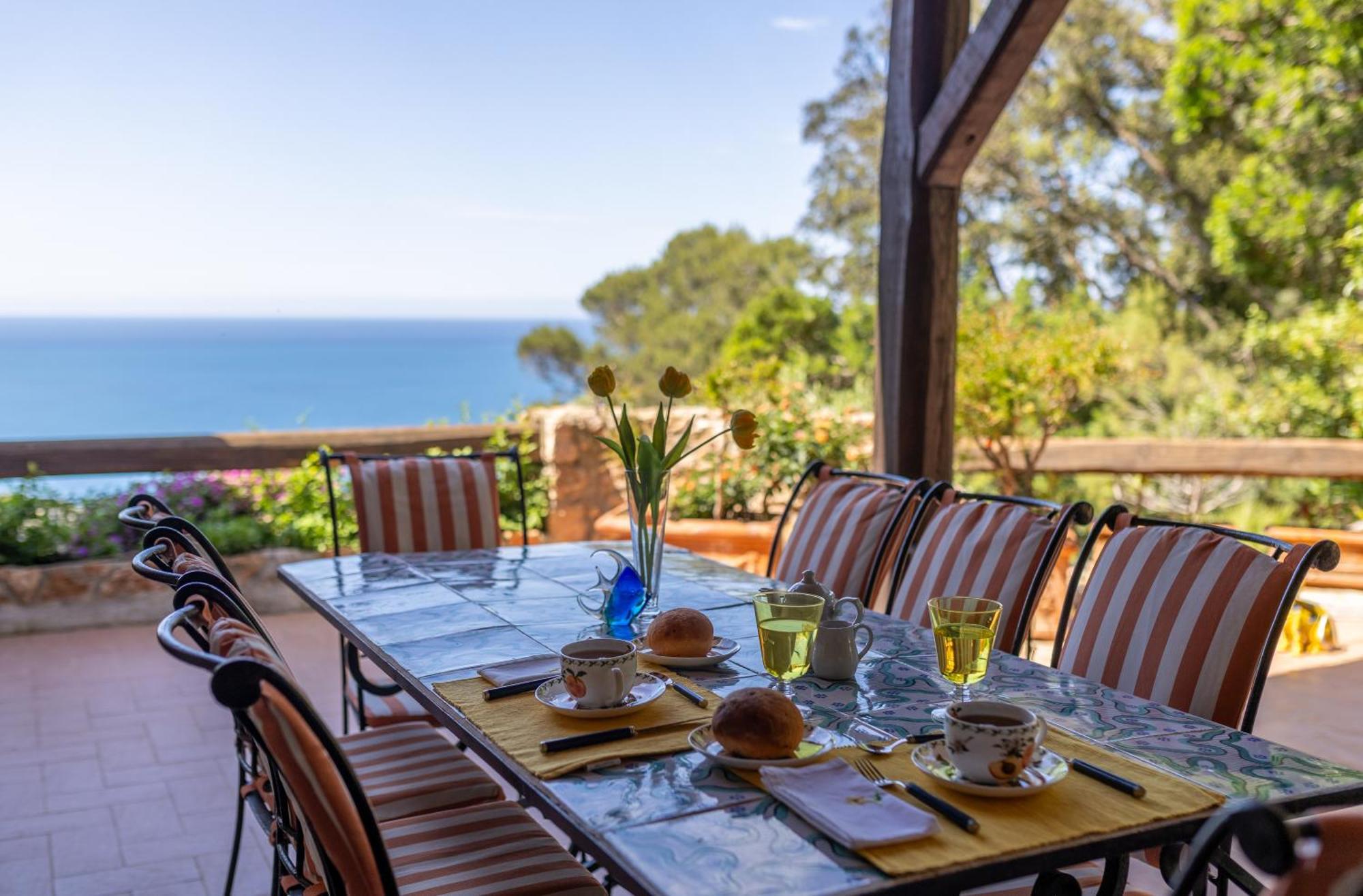 Villa A Cala Piccola Monte Argentario Bagian luar foto